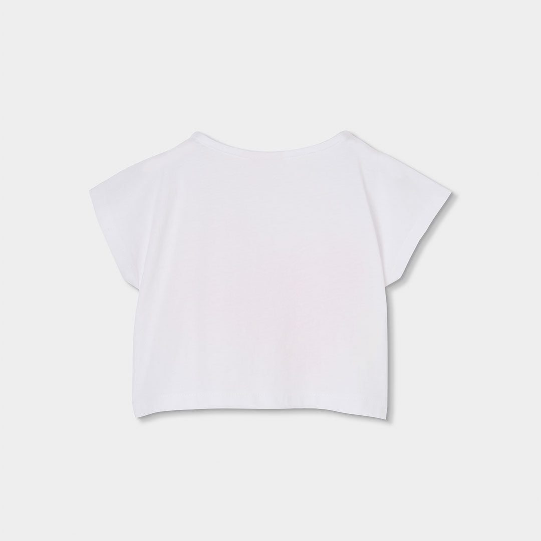 Knit t-Shirt short sleeves for girl