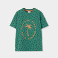 Knit t-Shirt flame for boy