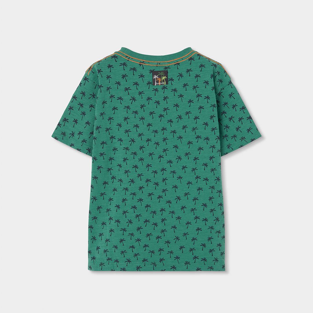 Knit t-Shirt flame for boy