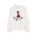 Stretch knit t-Shirt for girl