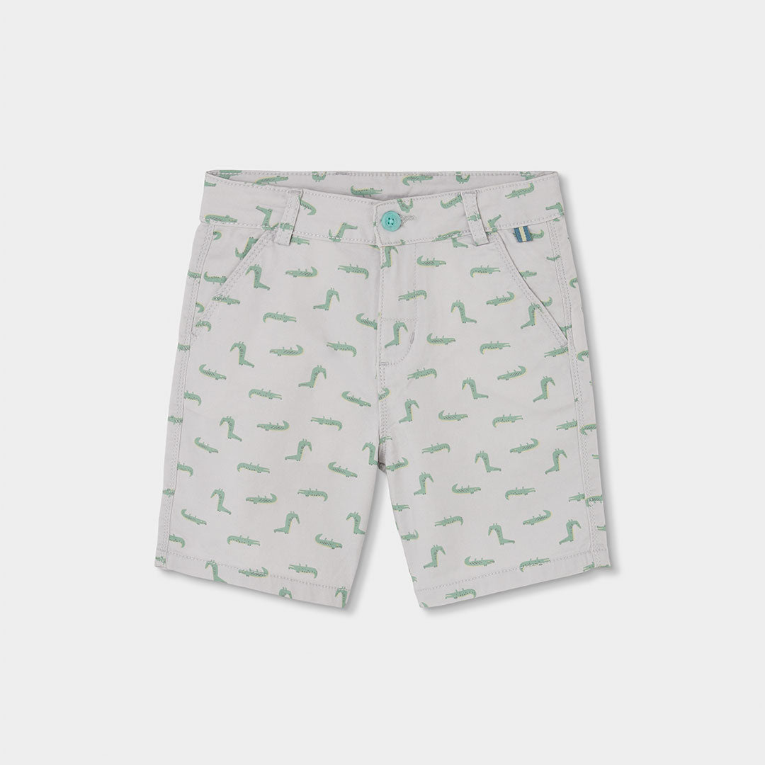 Gabardine bermuda shorts for boy