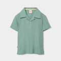 Linen polo for boy